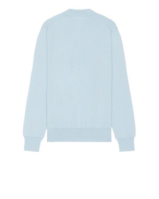 Comme des Garçons Blue 2024 Polo Sweater for men