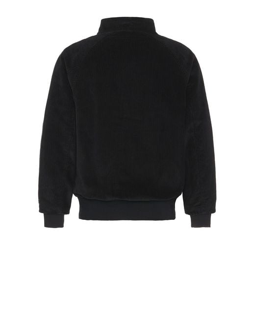 Schott Nyc Black Bomber Jacket for men