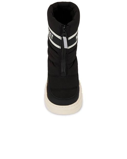 Moon Boot Black Junior Park Zip High Waterproof Boot