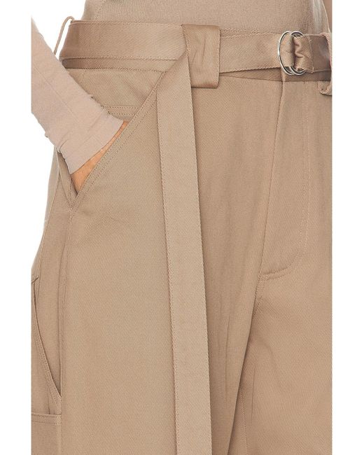 Alaïa Natural Cargo Pant