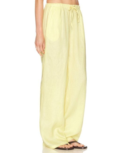 AEXAE Yellow X Revolve Drawstring Pant