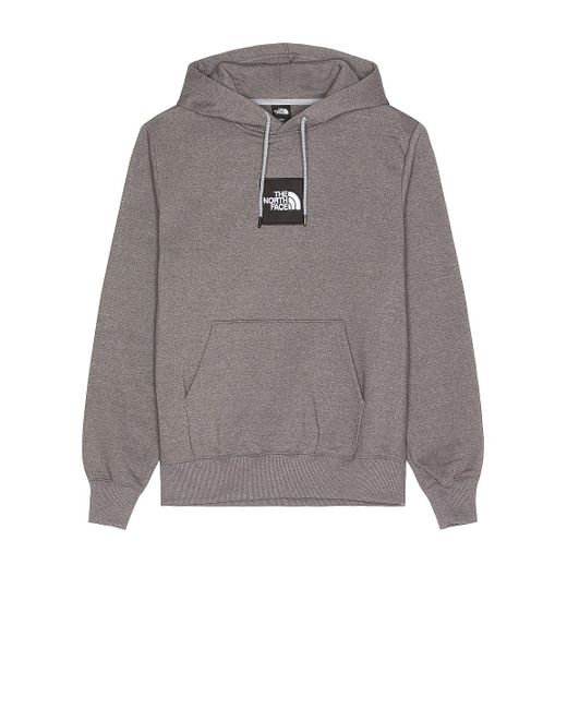 The North Face Heavyweight Box Pullover Hoodie in Gray for Men | Lyst