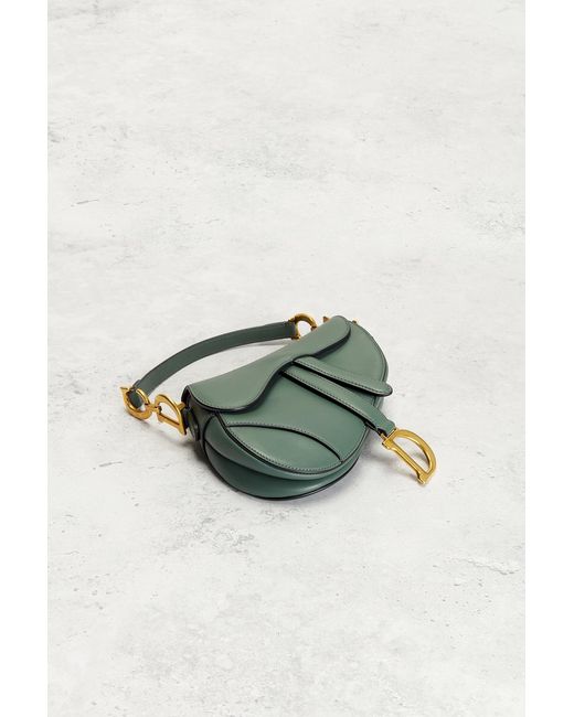 Dior Green Saddle Bag