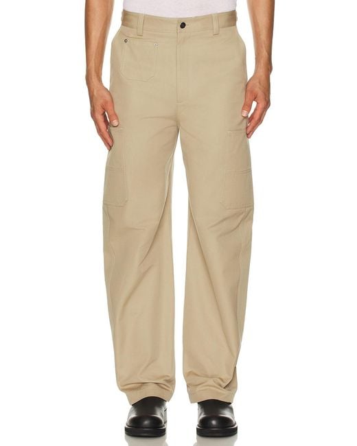 Givenchy White Cargo Patch Pocket Pants for men