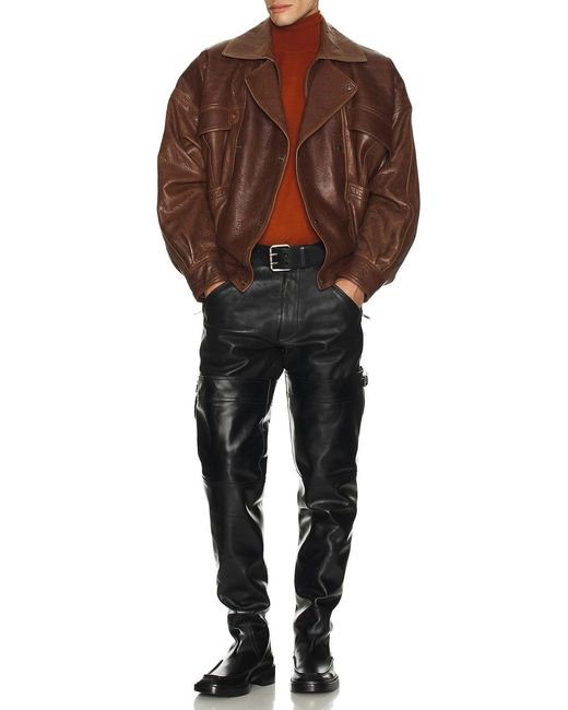 Saint Laurent Orange Turtle Neck for men