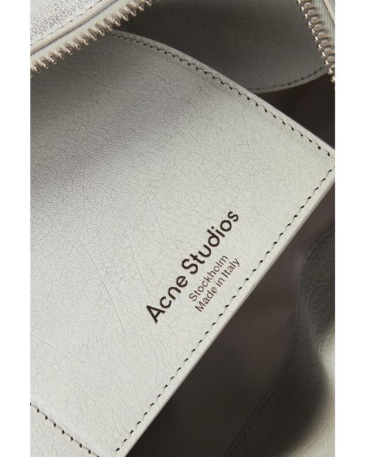 Acne White Multipocket Tote Bag