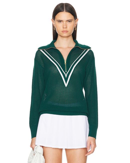 Varley Green Savannah Knit Sweater