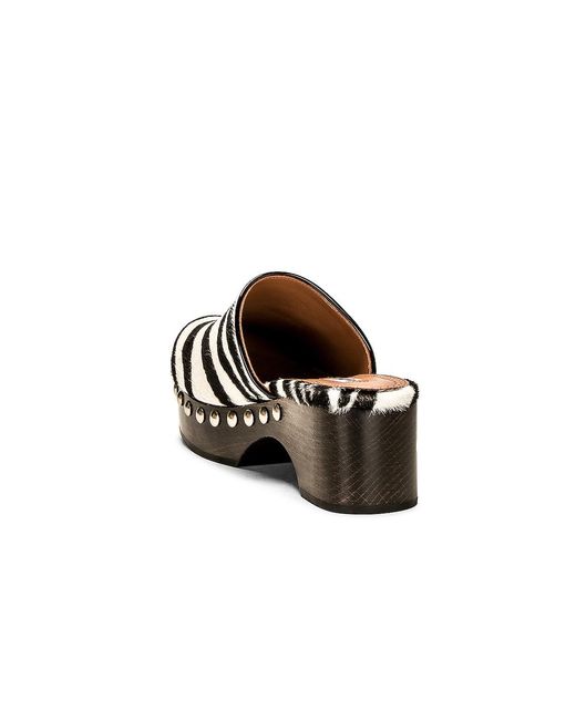 Alaïa Black Flat Clog