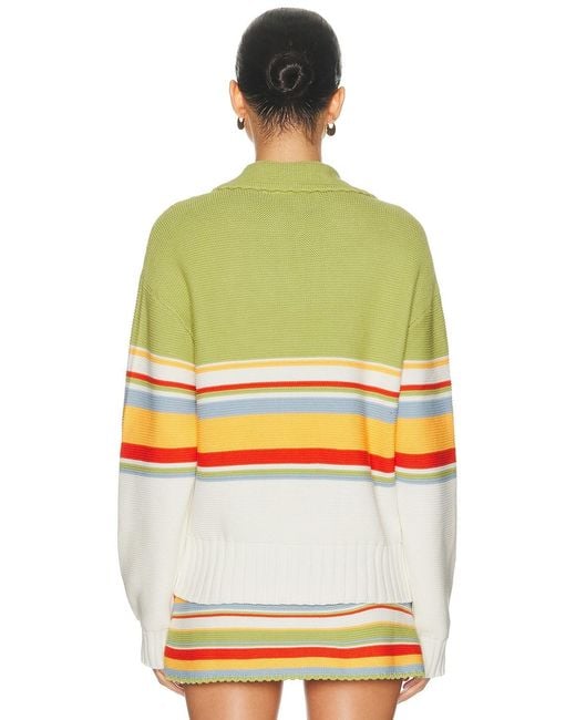 Solid & Striped Yellow The Cleo Pullover Sweater