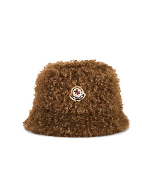 Moncler Brown Bucket Hat