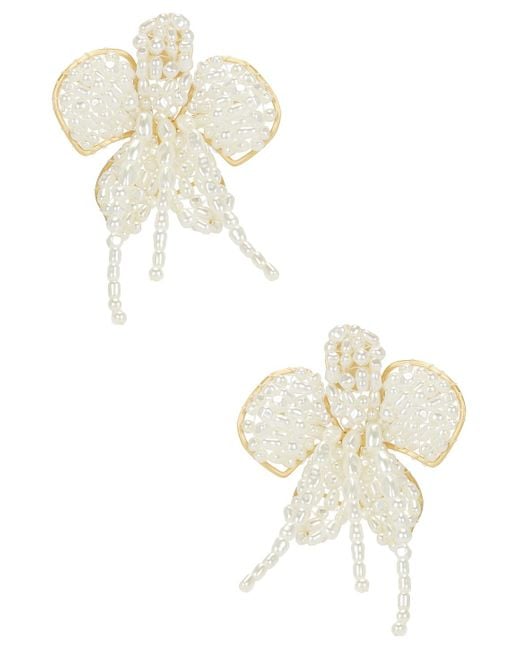 Cult Gaia White Amina Earring