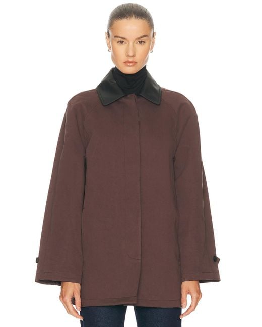 Staud Brown Jackson Coat
