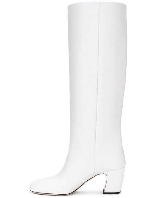 Miu Miu White Heel Boot