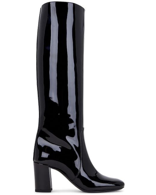 Saint Laurent Black Who Boot
