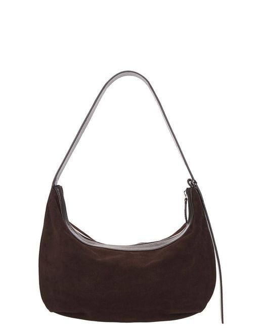 Staud Brown Large Demy Shoulder Bag