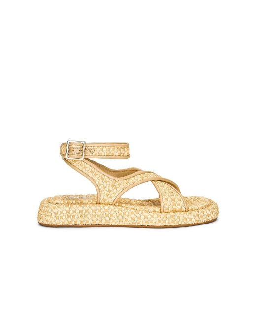 gia rhw toe ring flat sporty sandals