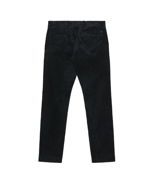 NN07 Black Theo Cord Pant for men