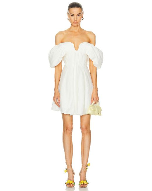 Cult Gaia White Lissett Dress