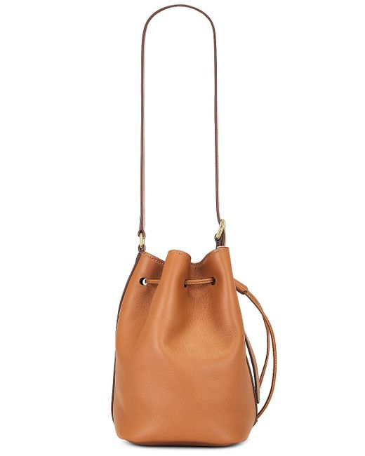 Miu Miu Brown Small Softy Bucket Bag