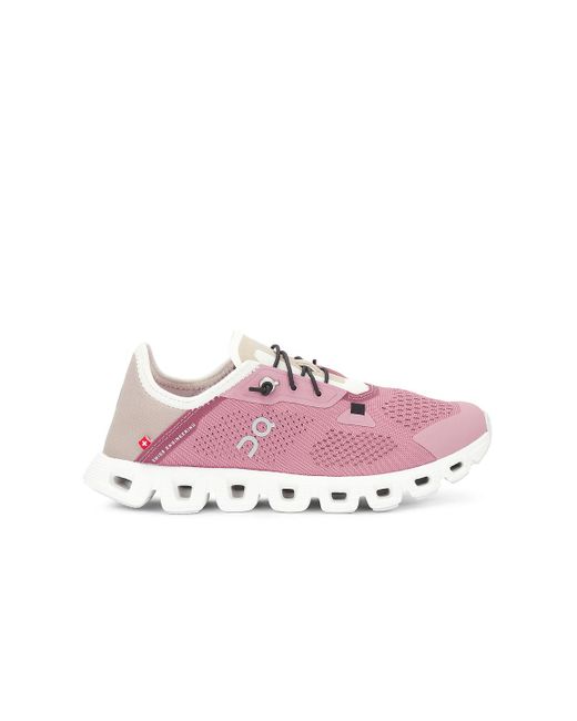 On Shoes Pink Cloud 5 Coast Sneaker