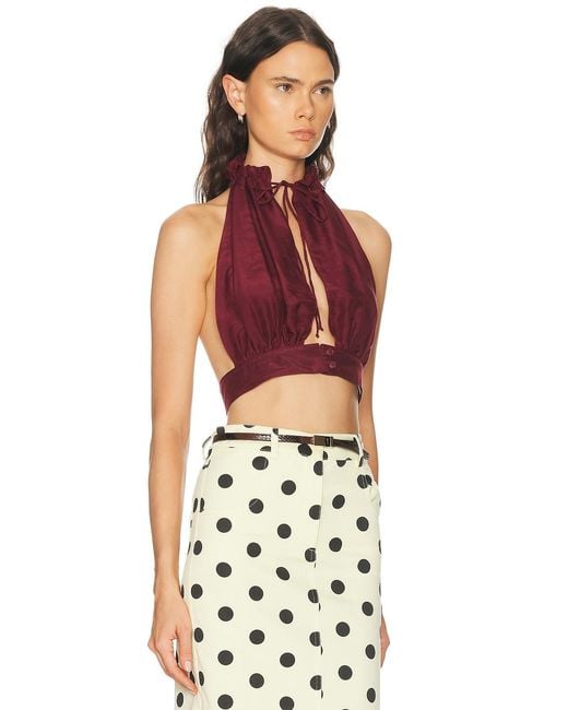 Franchise Red Medea Blouse
