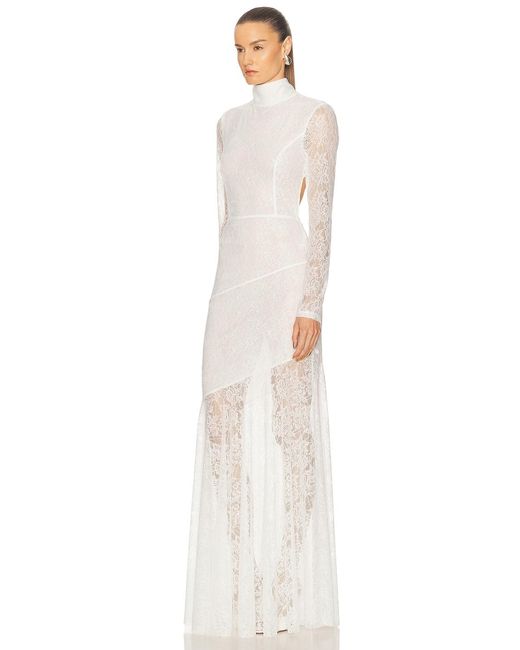 Ila White Backless Maxi Dress