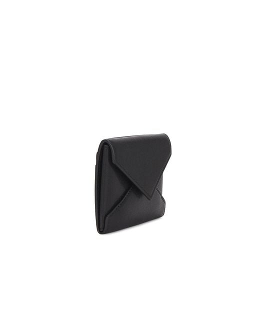 Saint Laurent Black Flap Card Case
