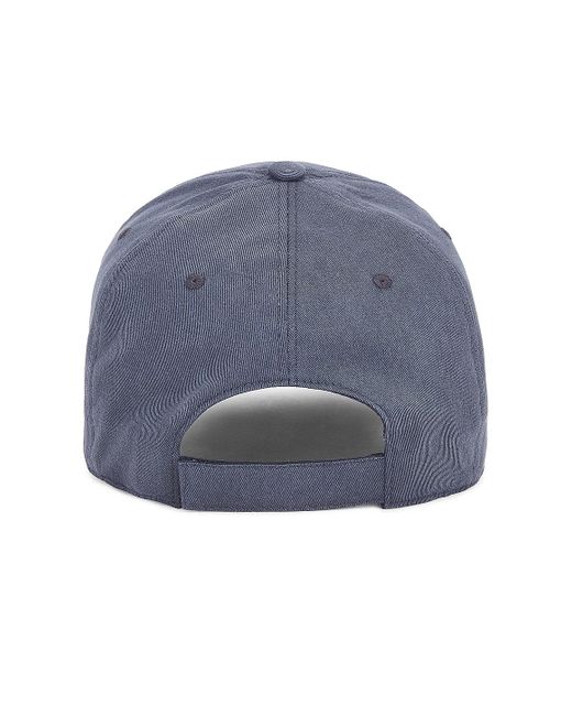 Givenchy Blue Debossed Puffy 4g Curved Cap for men
