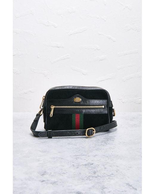 Gucci Black Mini Ophidia Crossbody Bag