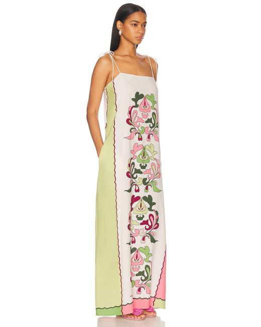 Adriana Degreas White Inamorata Straps Long Dress