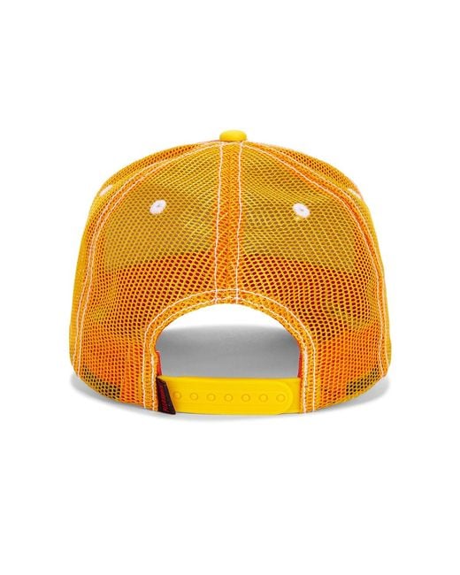 Pleasures Red X Primus Mud Trucker Hat for men