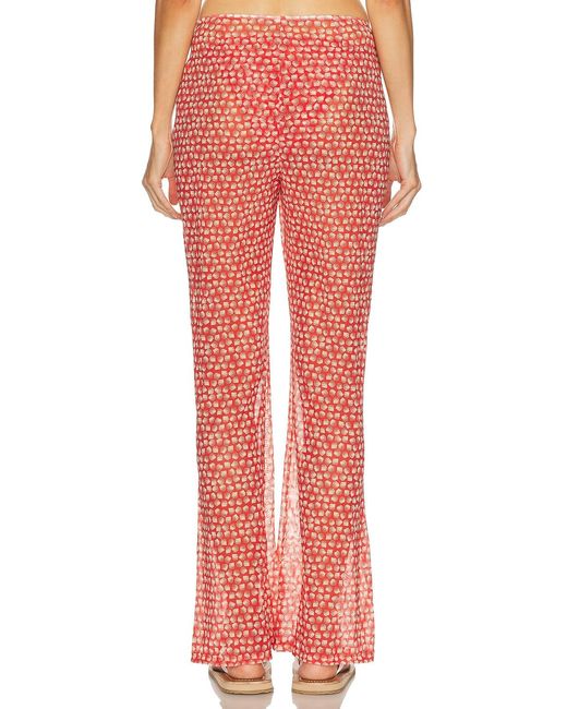 Solid & Striped Red The Dolly Pant