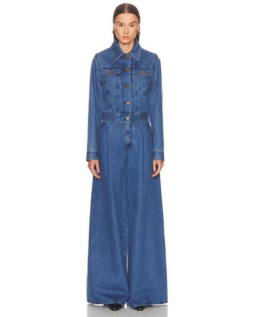 Gabriela Hearst Blue Bronte Jacket