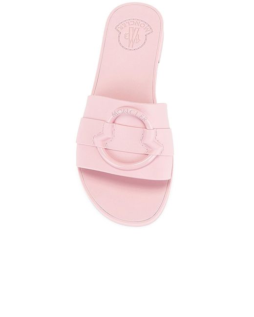 Moncler Pink Mon Slide