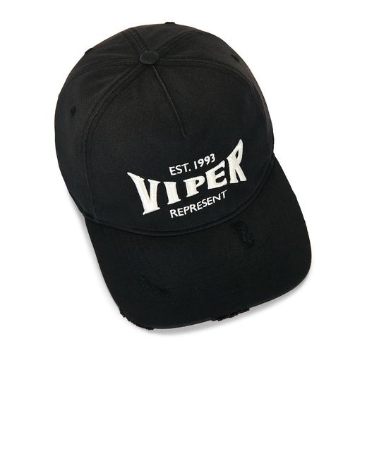 Represent Black Viper Room Cap for men