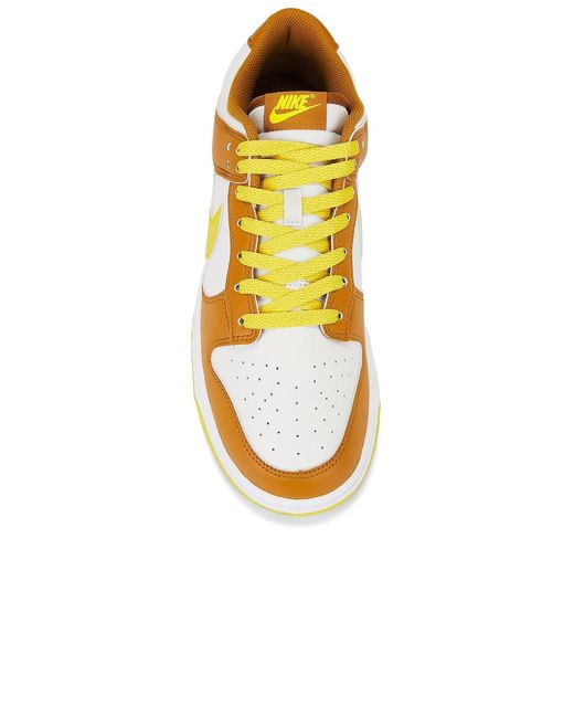 Nike Yellow Dunk Low Retro for men