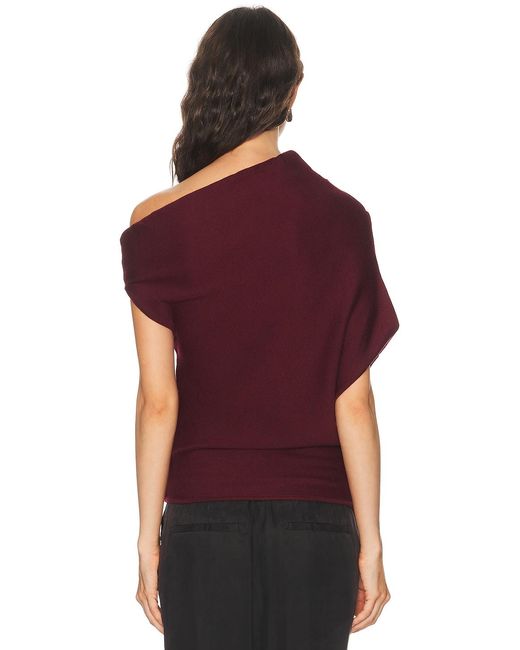 Staud Purple Mabel Sweater