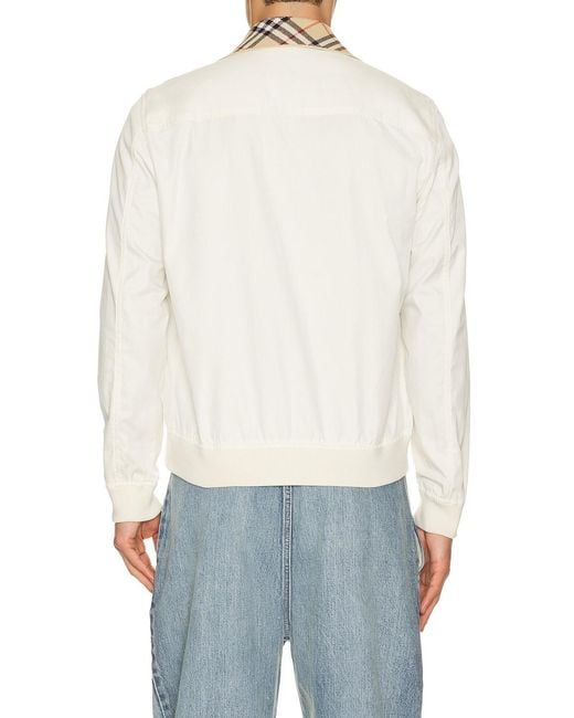 Burberry Blue Glenfields Bomber for men
