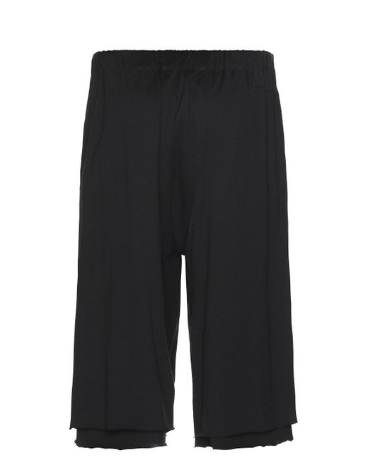 Marni Black Patch Shorts for men
