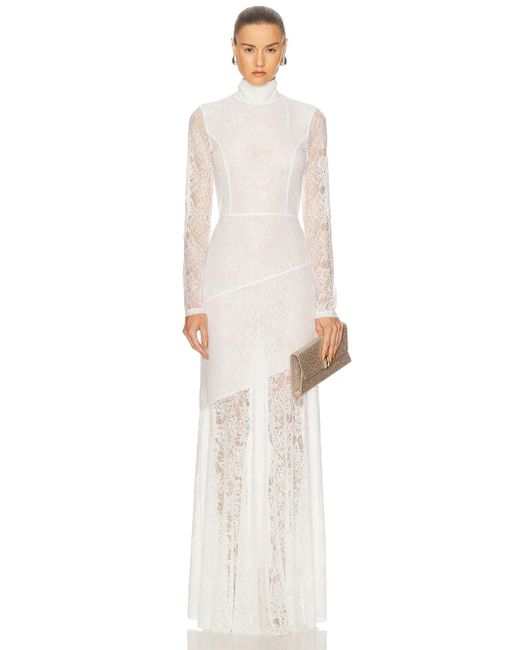 Ila White Backless Maxi Dress