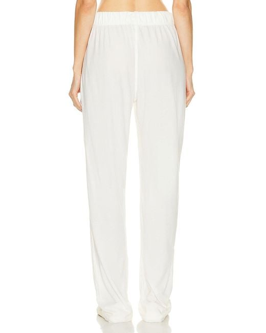 ÉTERNE White Lounge Pant