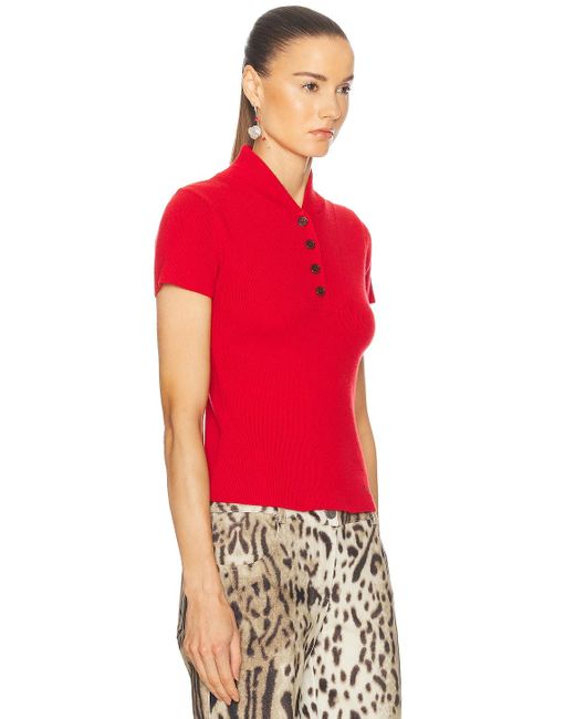 Siedres Red Mollie Top
