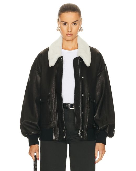 Khaite Black Shellar Jacket