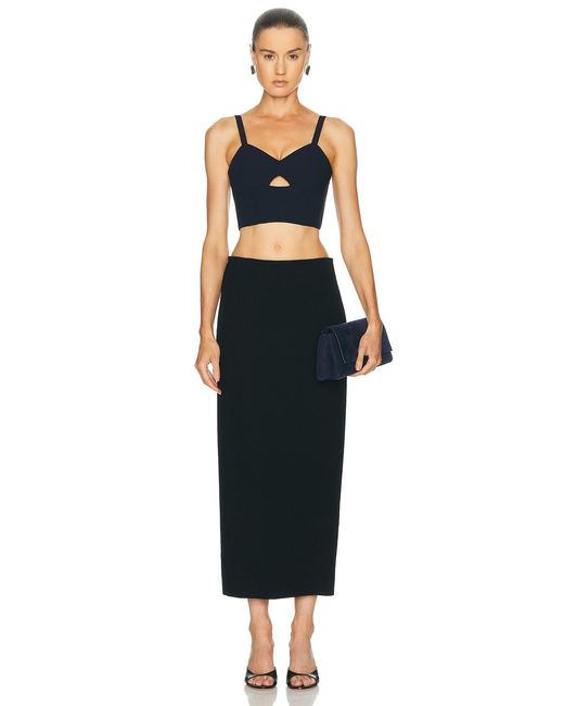 Jil Sander Blue Bra Top