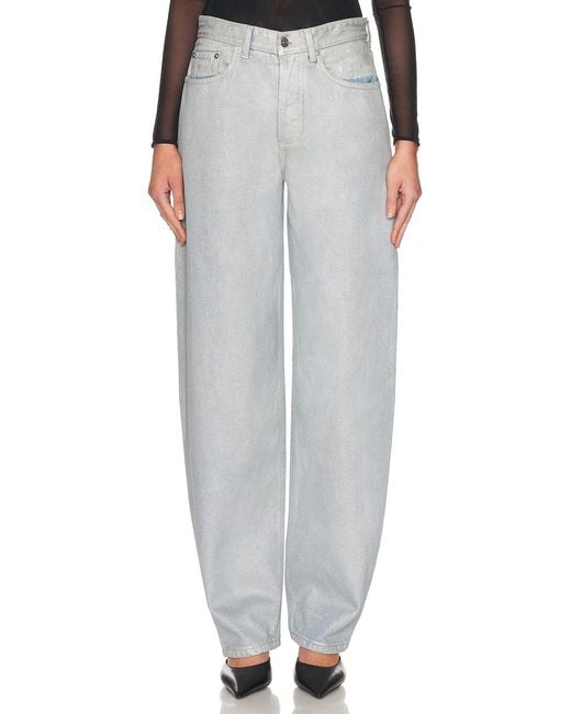 Mugler Gray Wide Leg