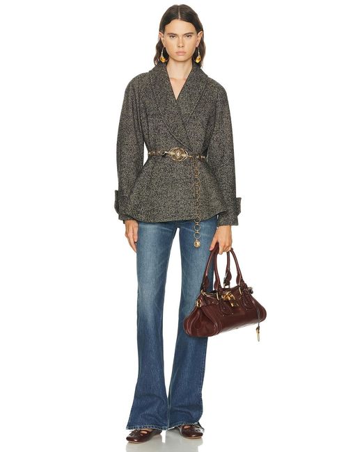 Chloé Gray Wool Jacket
