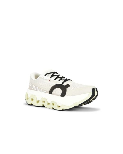 On Shoes White Cloudmster 3 Hyper for men
