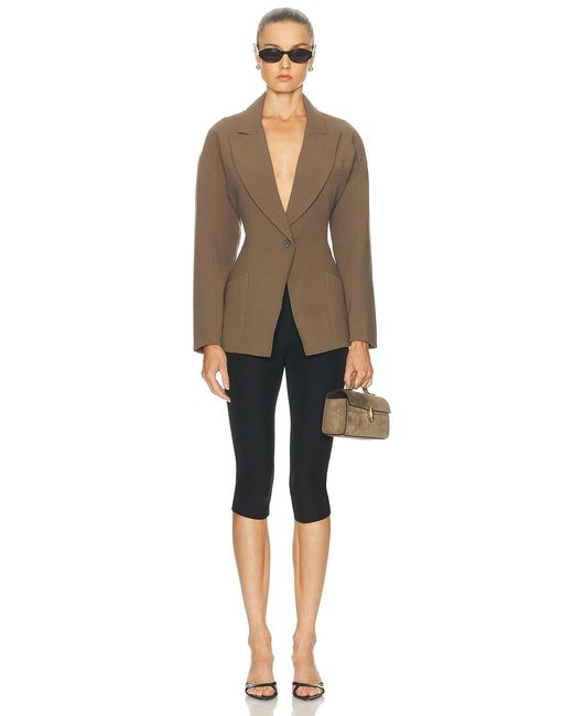 Staud Brown Cole Blazer