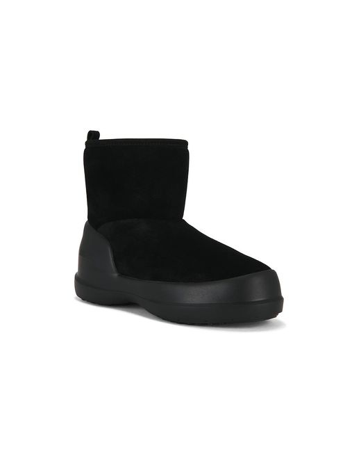 Moon Boot Black Mezzaluna Mid Boot for men