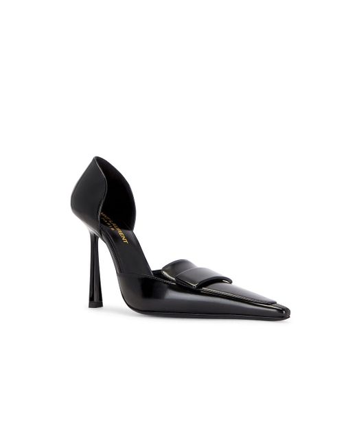 Saint Laurent Black Stone Pump